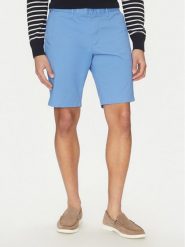 Tommy Hilfiger Szorty materiałowe Harlem MW0MW23568 Błękitny Regular Fit. Niebieskie szorty Tommy Hilfiger, m, bez wzorów, z bawełny. Za 249.99 zł.