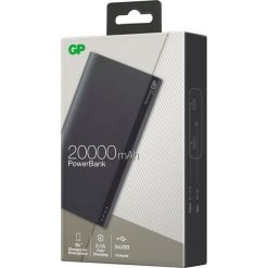 Powerbank GP BATTERY B20AGR-B1 20000 mAh Ciemnoszary. Powerbanki GP Battery. Za 109.99 zł.