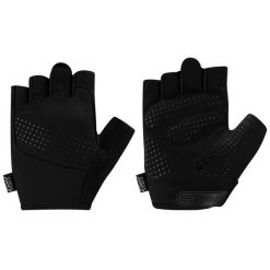 Rękawiczki rowerowe Spokey Avare. Czarne rękawiczki Spokey, bez wzorów. W wyprzedaży za 41.99 zł.