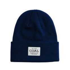 Czapka zimowa COAL UNIFORM midnight. Niebieskie czapki zimowe COAL, bez wzorów. Za 35.00 zł.