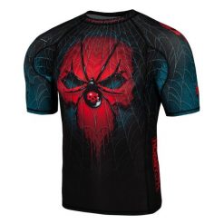 Koszulka Męska na siłownię rashguard MMA EXTREME HOBBY WIDOW. Czarne bielizna termoaktywna EXTREME HOBBY, m, bez wzorów, z bawełny, bez ramiączek, na fitness i siłownię. Za 199.00 zł.
