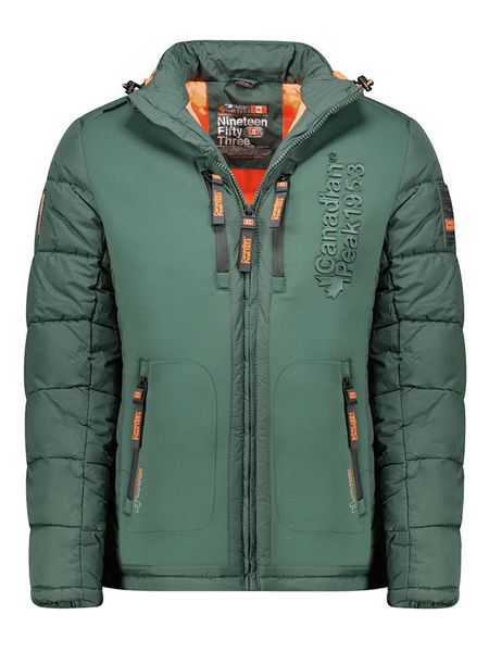 Canadian Peak Kurtka pikowana "Beackweak" w kolorze zielonym rozmiar: L. Zielone kurtki Canadian Peak, l, bez wzorów, bez kaptura. Za 318.37 zł.