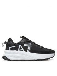 EA7 Emporio Armani Sneakersy X8X230 XK439 K485 Czarny. Czarne buty sportowe casual EA7 Emporio Armani, bez wzorów, ze skóry, bez zapięcia. Za 669.99 zł.