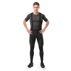 Męskie długie spodnie rowerowe Kolarstwo Siroko BX Bolzano. Czarne spodenki rowerowe SIROKO, m, bez wzorów, z nylonu, rowerowe. W wyprzedaży za 383.00 zł.