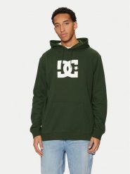 DC Shoes Bluza Star ADYSF03099 Zielony Relaxed Fit. Zielone bluzy DC Shoes, m, bez wzorów, z bawełny, bez kaptura. Za 199.99 zł.