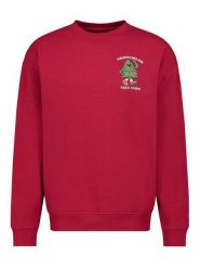 Sublevel Bluza w kolorze czerwonym rozmiar: M. Czerwone bluzy Sublevel, m, bez wzorów, bez kaptura. Za 84.01 zł.
