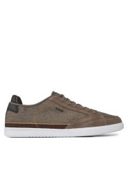 Geox Sneakersy U Walee U022CA 0NB22 C6029 Brązowy. Brązowe buty sportowe casual Geox, bez wzorów, z materiału, bez zapięcia. Za 279.99 zł.