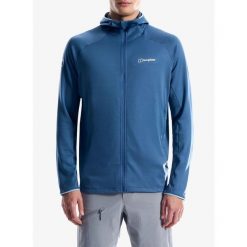Bluza z kapturem męska Berghaus Staindrop Hike Jkt Am. Niebieskie bluzy z kapturem Berghaus, m, bez wzorów, z kapturem. Za 351.99 zł.