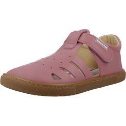 Sandały TITANITOS L540 RAIMUNDO Rose. Czerwone sandały TITANITOS, ze skóry, bez zapięcia. Za 218.99 zł.