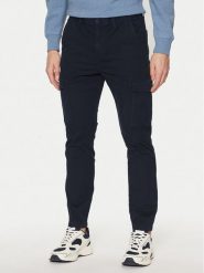 Tommy Jeans Spodnie materiałowe Austin DM0DM20281 Granatowy Regular Fit. Niebieskie spodnie materiałowe Tommy Jeans, m, bez wzorów, z bawełny. Za 249.99 zł.
