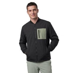 Męska ocieplana kurtka trekkingowa bomberka Siroko Sarek Black. Czarne kurtki SIROKO, na zimę, l, bez wzorów, z poliesteru, bez kaptura. Za 279.00 zł.
