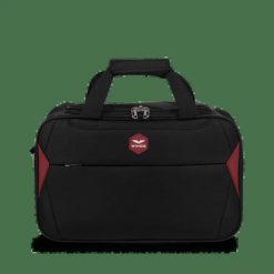 Torba podręczna DIPPER Wings BLACK. Czarne torby na ramię Wings, bez wzorów, z materiału, na ramię, bez dodatków. Za 69.90 zł.
