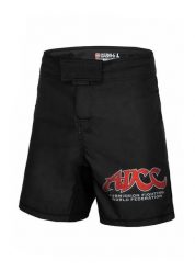 Spodenki męskie Pitbull treningowe Performance Pro plus ADCC. Czarne krótkie spodenki sportowe PITBULL, m, bez wzorów, z nylonu. Za 209.00 zł.