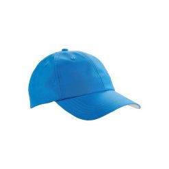 Czapka z daszkiem do golfa. Niebieskie czapki z daszkiem marki INESIS, z materiału. Za 19.99 zł.