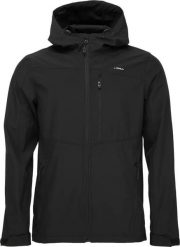 Męska kurtka softshell Loap Ladan czarna. Czarne kurtki LAP, na jesień, m, bez wzorów, z materiału, bez kaptura. Za 290.99 zł.