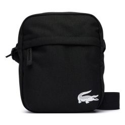 Saszetka Lacoste. Czarne torby na ramię LACOSTE, bez wzorów, małe, bez dodatków. Za 174.99 zł.