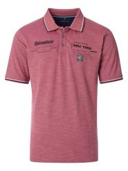 CASAMODA Koszulka polo w kolorze czerwonym rozmiar: L. Czerwone koszulki polo CASAMODA, l, bez wzorów, bez kołnierzyka, bez ramiączek. Za 100.75 zł.