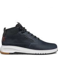 Geox Sneakersy "Aerantis" w kolorze granatowym rozmiar: 43. Niebieskie buty sportowe casual Geox, bez wzorów, z materiału, bez zapięcia. Za 334.60 zł.