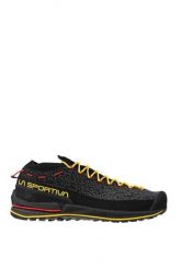 Buty trekkingowe męskie TX2 Evo. Żółte buty turystyczne La Sportiva, na jesień, bez wzorów, z materiału, bez zapięcia, trekkingowe. Za 613.77 zł.
