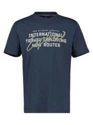 Lerros Koszulka w kolorze granatowym rozmiar: 3XL. Niebieskie bezrękawniki Lerros, xl, bez wzorów, z bawełny, bez kołnierzyka, bez ramiączek. Za 69.99 zł.