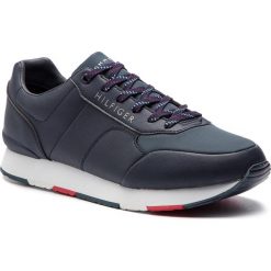 Sneakersy TOMMY HILFIGER - Corporate Leather Runner FM0FM02057 Midnight 403. Buty sportowe casual marki Tommy Hilfiger. Za 449.00 zł.