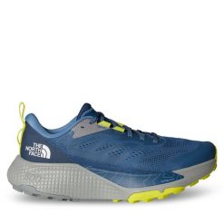 Buty do biegania The North Face. Niebieskie buty do biegania The North Face, bez wzorów, bez zapięcia, do biegania. Za 419.99 zł.