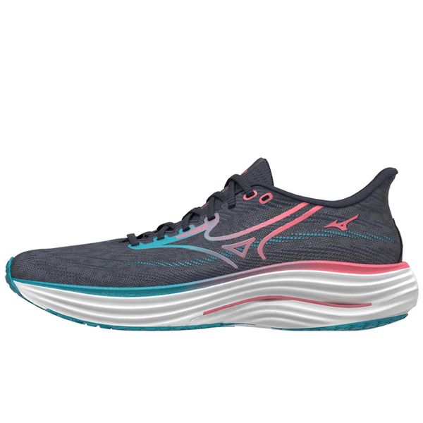 Buty Do Biegania Mizuno Shoe Wave Rider 29 Dorośli. Niebieskie buty do biegania Mizuno, bez wzorów, bez zapięcia, do biegania. W wyprzedaży za 573.95 zł.