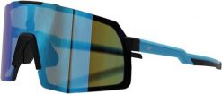 Sportowe okulary polaryzacyjne - 3 wymienne soczewki / UV400 (Niebieski). Czarne okulary przeciwsłoneczne SURF MONKEY, prostokątne. Za 269.95 zł.
