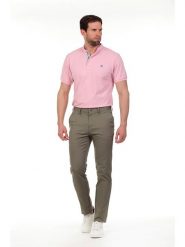The Time of Bocha Spodnie chino w kolorze khaki rozmiar: 50. Brązowe eleganckie spodnie The Time of Bocha. Za 151.45 zł.