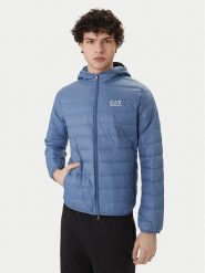 EA7 Emporio Armani Kurtka puchowa 8NPB24 PNGPZ UB064 Niebieski Regular Fit. Niebieskie kurtki EA7 Emporio Armani, m, bez wzorów, z puchu, bez kaptura. Za 839.99 zł.
