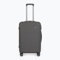 Walizka podróżna KADVA Palero 64. Szare walizki KADVA, bez wzorów, z materiału, małe. Za 159.99 zł.