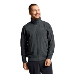 Kurtka Slam Dock Dorośli. Szare kurtki przeciwdeszczowe SLAM, s, bez wzorów, bez kaptura. Za 971.00 zł.