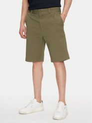 HUGO Szorty materiałowe Dante242 50510605 Khaki Regular Fit. Brązowe szorty Hugo, m, bez wzorów, z bawełny. Za 190.99 zł.