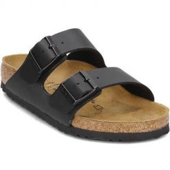 Klapki męskie Birkenstock Arizona. Czarne klapki Birkenstock, z materiału. Za 517.00 zł.