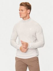 KARL LAGERFELD Golf 655058 544399 Beżowy Regular Fit. Brązowe golfy KARL LAGERFELD, m, bez wzorów, z wełny, bez kołnierzyka, bez ramiączek. Za 429.99 zł.