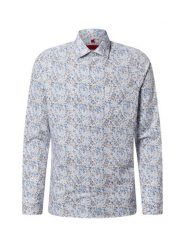 Finshley & Harding koszula biznesowa - Easy Care Mężczyźni Slim Fit Bawełna biały|wielokolorowy|niebieski|brązowy, 41. Białe koszule Finshley & Harding, m, bez wzorów, z bawełny, bez kołnierzyka, bez ramiączek. Za 119.95 zł.
