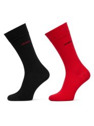 HUGO Skarpety długie 50468099 Kolorowy. Skarpety Hugo, bez wzorów, z bawełny. Za 59.99 zł.