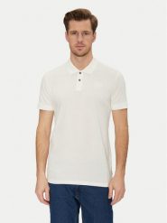 Blend Polo 20717857 Biały Regular Fit. Białe koszulki polo Blend, m, bez wzorów, z bawełny, bez kołnierzyka, bez ramiączek. Za 49.99 zł.