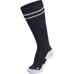 Getry piłkarskie dla dorosłych Hummel Element Football Sock. Białe legginsy długie sportowe Hummel, bez wzorów, z bawełny, do piłki nożnej. Za 22.00 zł.