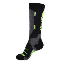 Skarpety narciarskie Blizzard Wool Sport Ski Merino black/green. Czarne skarpety BLIZZARD, bez wzorów. Za 65.00 zł.