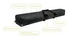 VACme-TECH Torba na narty. Czarne torby na ramię TWISTBOXES, bez wzorów, na ramię, bez dodatków. Za 795.00 zł.