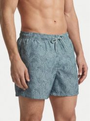 Emporio Armani Szorty kąpielowe EM000583 AF20440 F9027 Niebieski. Niebieskie kąpielówki Emporio Armani, m, bez wzorów, z syntetyku. Za 419.99 zł.