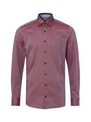 Finshley & Harding Męska koszula biznesowa Mężczyźni Slim Fit Bawełna czerwony jednolity, 39. Czerwone koszule Finshley & Harding, m, bez wzorów, z bawełny, bez kołnierzyka, bez ramiączek. Za 199.95 zł.