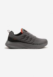 Jasnoszare Buty Sportowe Sneakersy z Geometrycznym Wzorem Odalise. Szare buty sportowe casual Born2be, bez wzorów, z jeansu, bez zapięcia. W wyprzedaży za 103.99 zł.