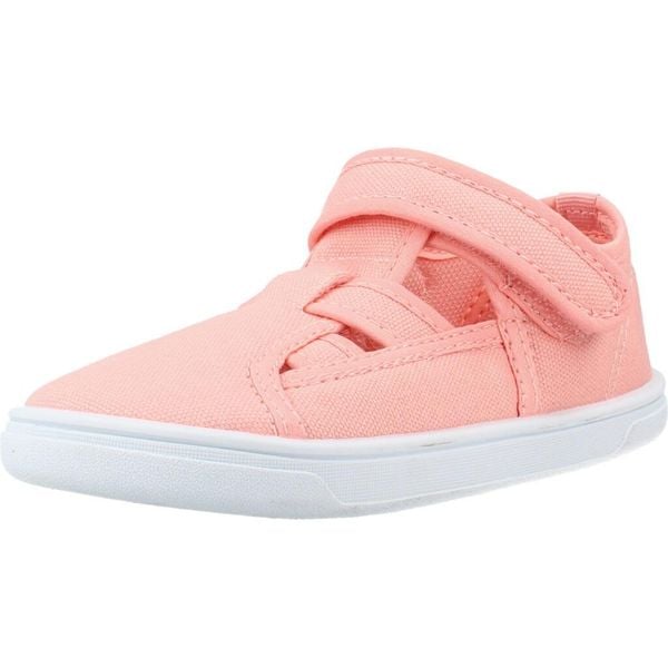 Sandały BLANDITOS MOLLYBD Rose. Czerwone sandały BLANDITOS BY CRIO'S, z tkaniny, bez zapięcia. Za 126.99 zł.
