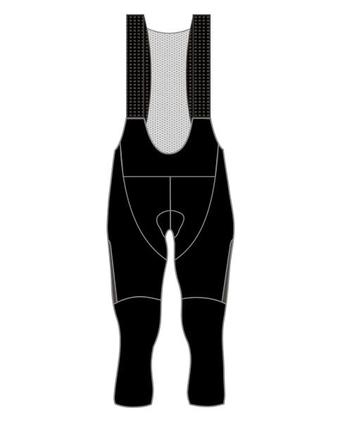 Męskie kolarskie legginsy Kilpi ARENAL-M. Czarne legginsy długie sportowe Kilpi, m, bez wzorów, z materiału, rowerowe. Za 236.50 zł.