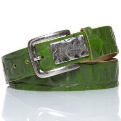 MUSTANG PASEK SKÓRZANY 40mm SOPO-MUS023. Zielone paski Mustang, bez wzorów, klasyczne. Za 59.99 zł.