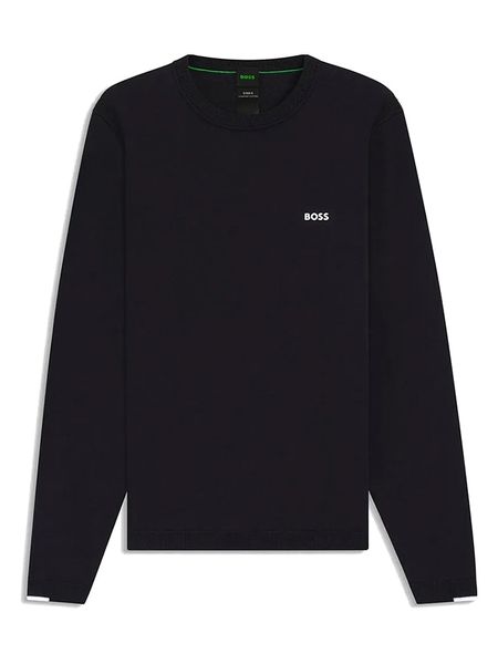 Hugo Boss Fashion Sweter w kolorze granatowym rozmiar: XL. Niebieskie swetry nierozpinane Hugo Boss Fashion, xl, bez wzorów, z bawełny, bez kołnierzyka, bez ramiączek. Za 374.95 zł.