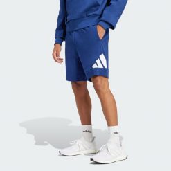 Szorty Essentials Big Logo Single Jersey. Białe szorty Adidas, bez wzorów, z jersey, sportowe. Za 149.00 zł.