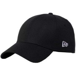 Czapka Z Daszkiem Unisex Dla Dorosłych Z Flagą. Czarne czapki z daszkiem New Era, bez wzorów. Za 139.99 zł.